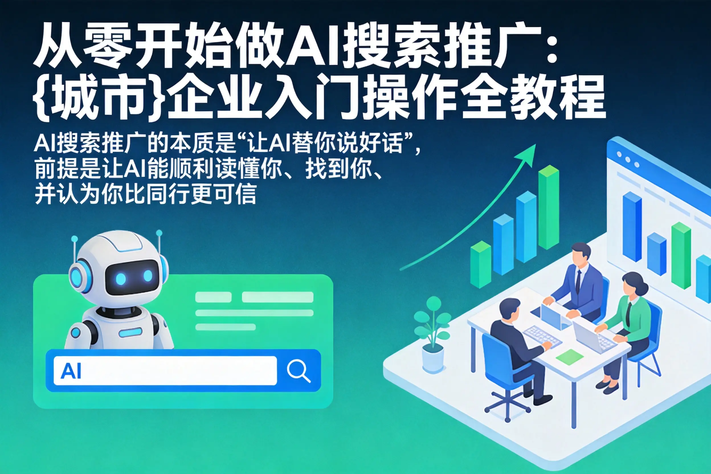 从零开始做AI搜索推广：定西企业入门操作全教程