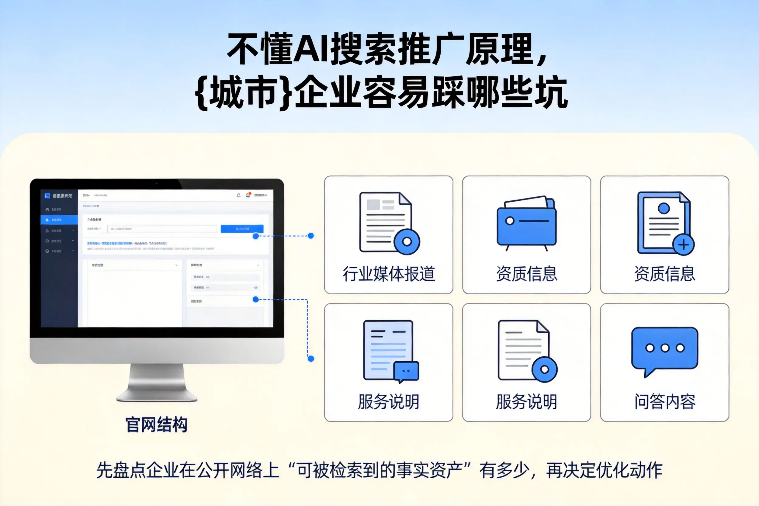 不懂AI搜索推广原理，定西企业容易踩哪些坑