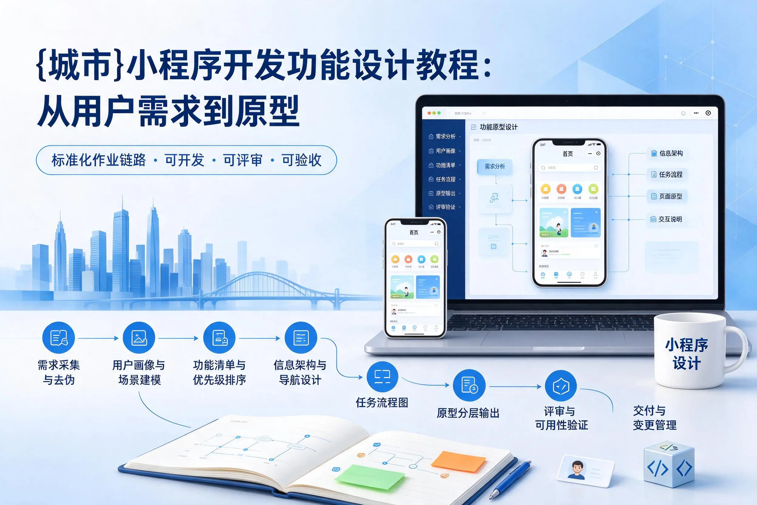 定西小程序开发功能设计教程：从用户需求到原型