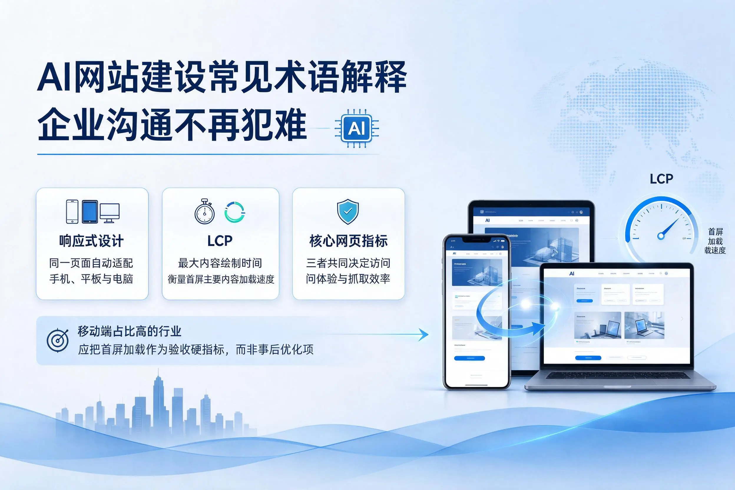 AI网站建设常见术语解释,定西企业沟通不再犯难
