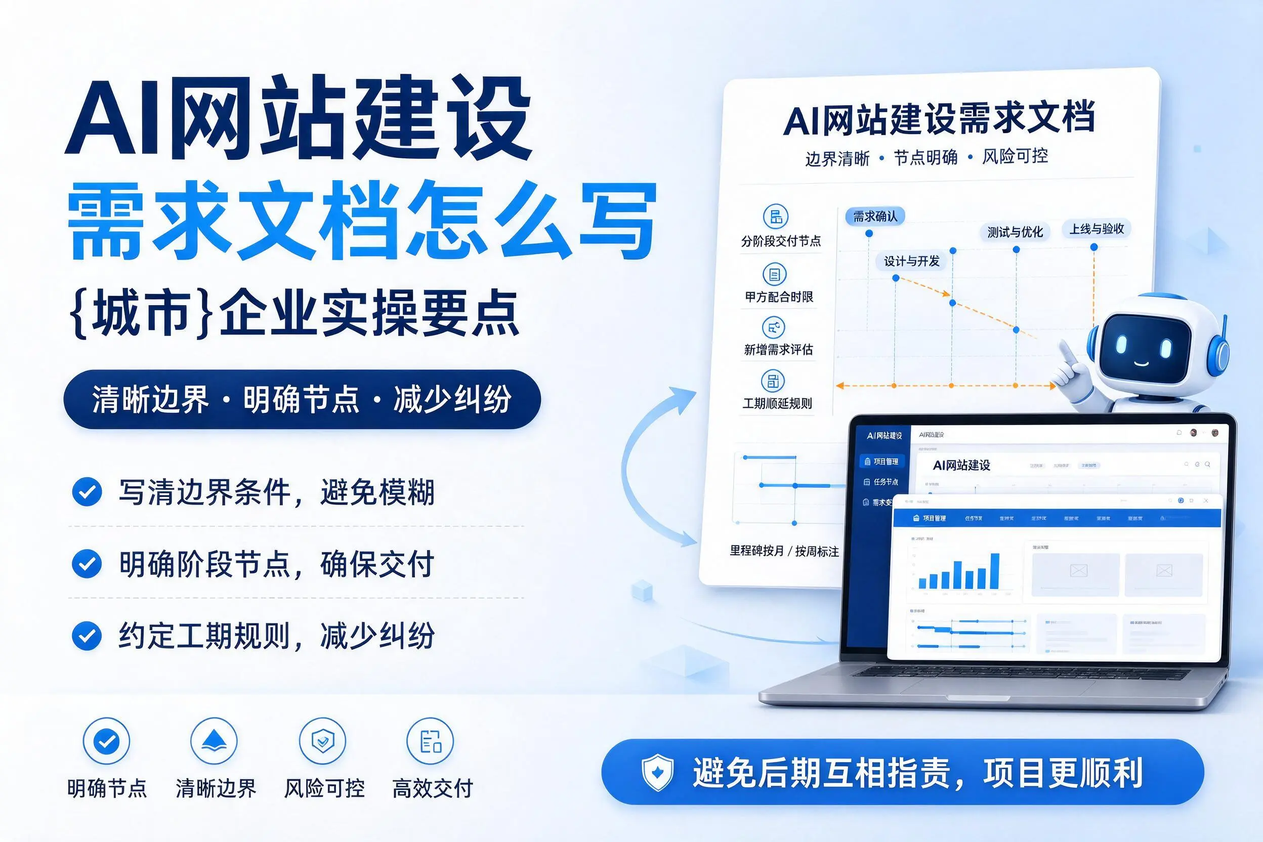 AI网站建设需求文档怎么写，定西企业实操要点