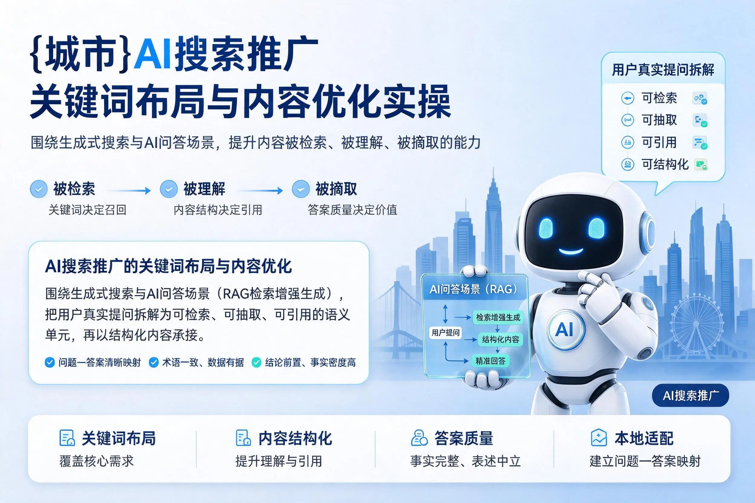 定西AI搜索推广关键词布局与内容优化实操